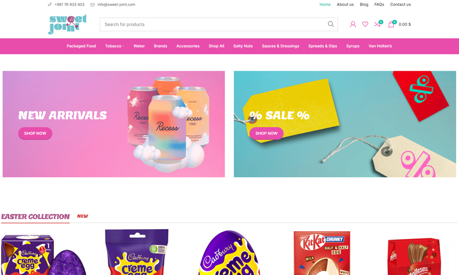 E-Commerce - Web Design & Web Development - Kuwait
